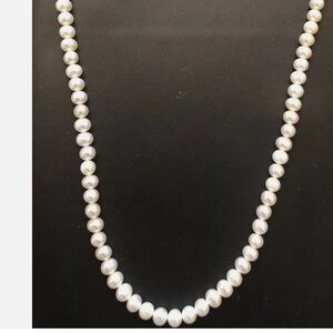 Classic White Cultured Freshwater Pearl Strand Necklace